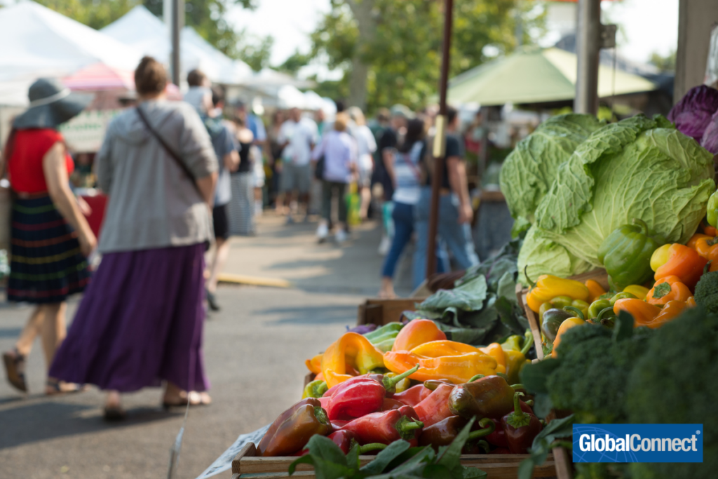Shopping at the farmer's market is a great way to support local farmers and enjoy fresh, seasonal produce.